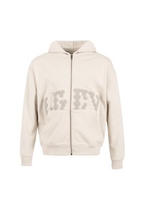 UNISEX - Sudadera con cremallera - pumice beige