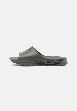 EA7 Emporio Armani Sandales de bain - beetle/black