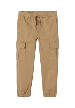 Cargo trousers - grau/beige