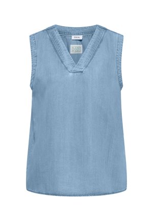 Cecil, Blusa - light blue used wash