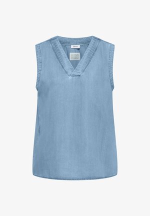 Cecil, Blusa - light blue used wash