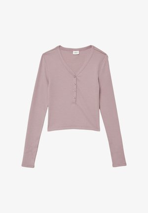 Top dugih rukava - rosa