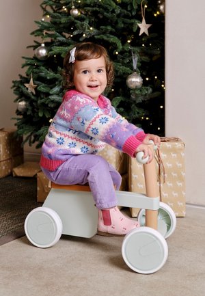 JoJo Maman Bébé UNICORN FAIR ISLE - REGULAR FIT - Maglione - pink