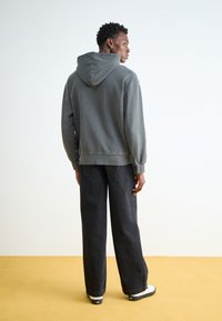 Carhartt WIP HOODED NELSON  - Sweatshirt - charcoal garment dyed
