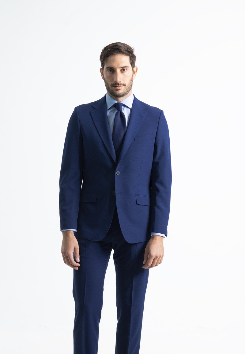 PuroEgo AMERICANA NON IRON - Chaqueta de traje - azul tinta