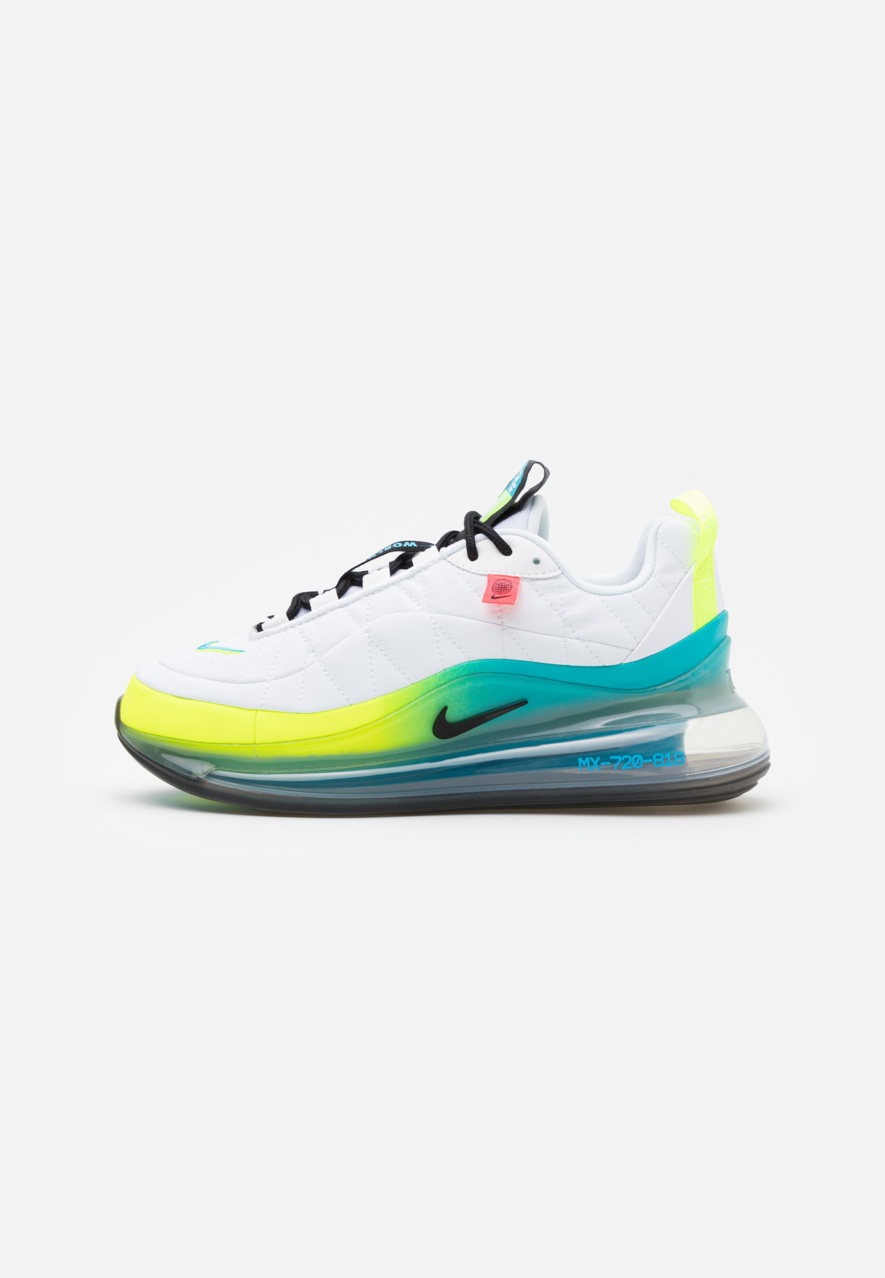 Nike Sportswear MX-720-818 BG - Sneakers basse - white/black/blue  fury/volt/bianco - Zalando.it