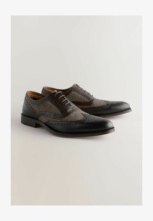 Next REGULAR FIT - HERITAGE BROGUE - Snörskor - brown