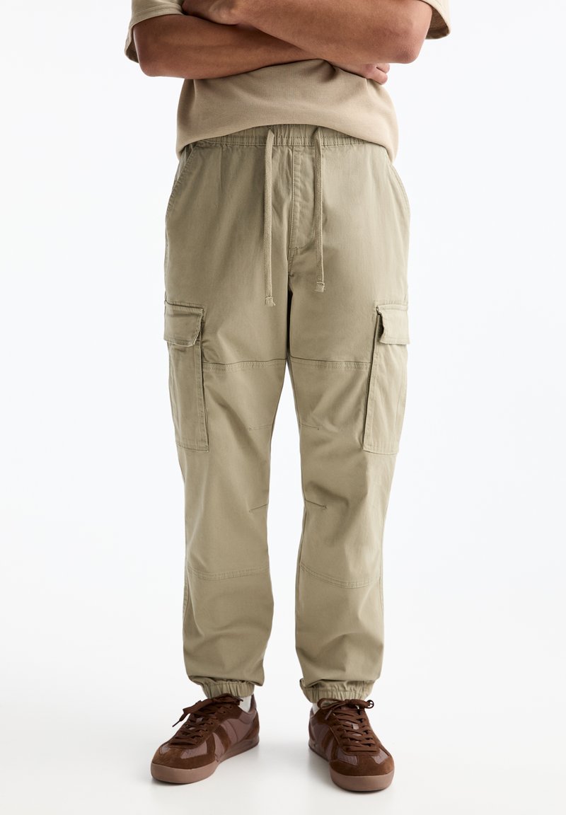 PULL&BEAR Cargobyxor - light brown