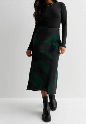 A-Linien-Rock - mottled green