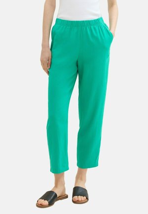 TOM TAILOR DENIM Trousers - bright green