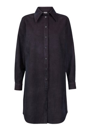 Blusenkleid - blue burgundy