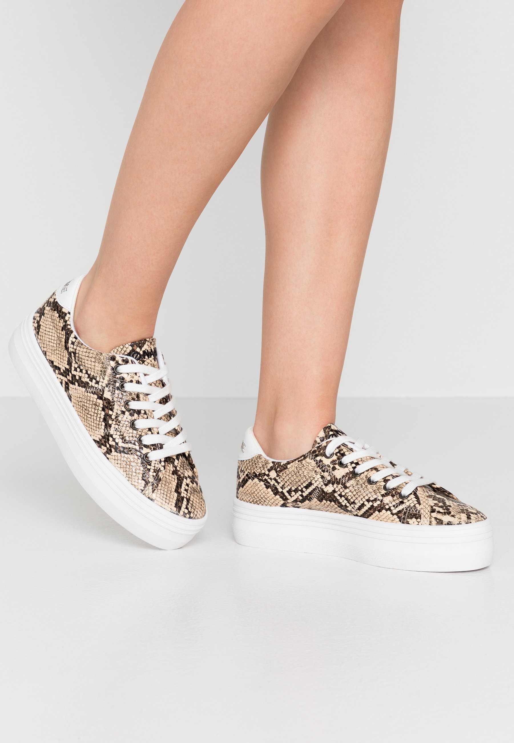 No Name Plato Sneaker Low Natural Beige Zalando De