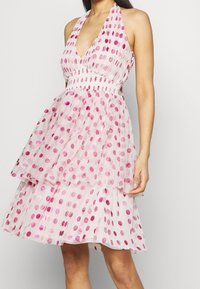 Lace & Beads Cocktail dress / Party dress - nude