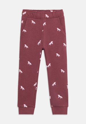 Name it, Sweat pants Regular Fit - Verryttelyhousut - wild ginger/parfait pink