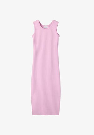 Name it, DRESS LONG SLIM FIT - Robe longue - full blooming pink
