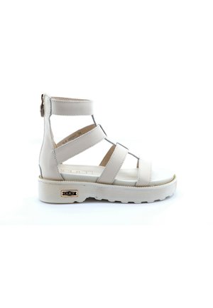 ZIGGY 3869 - Sandali con plateau - bianco