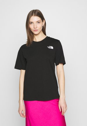 RELAXED TEE - Triko s potiskem - black