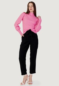 ONLY ONLKATIA L/S HIGHNECK - Maglione - rosa fluo