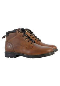 Kaporal BOTTES CUIR KAPORAL GADOL - Botines con cordones - tan