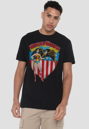 Cotton Soul, Print T-shirt - black