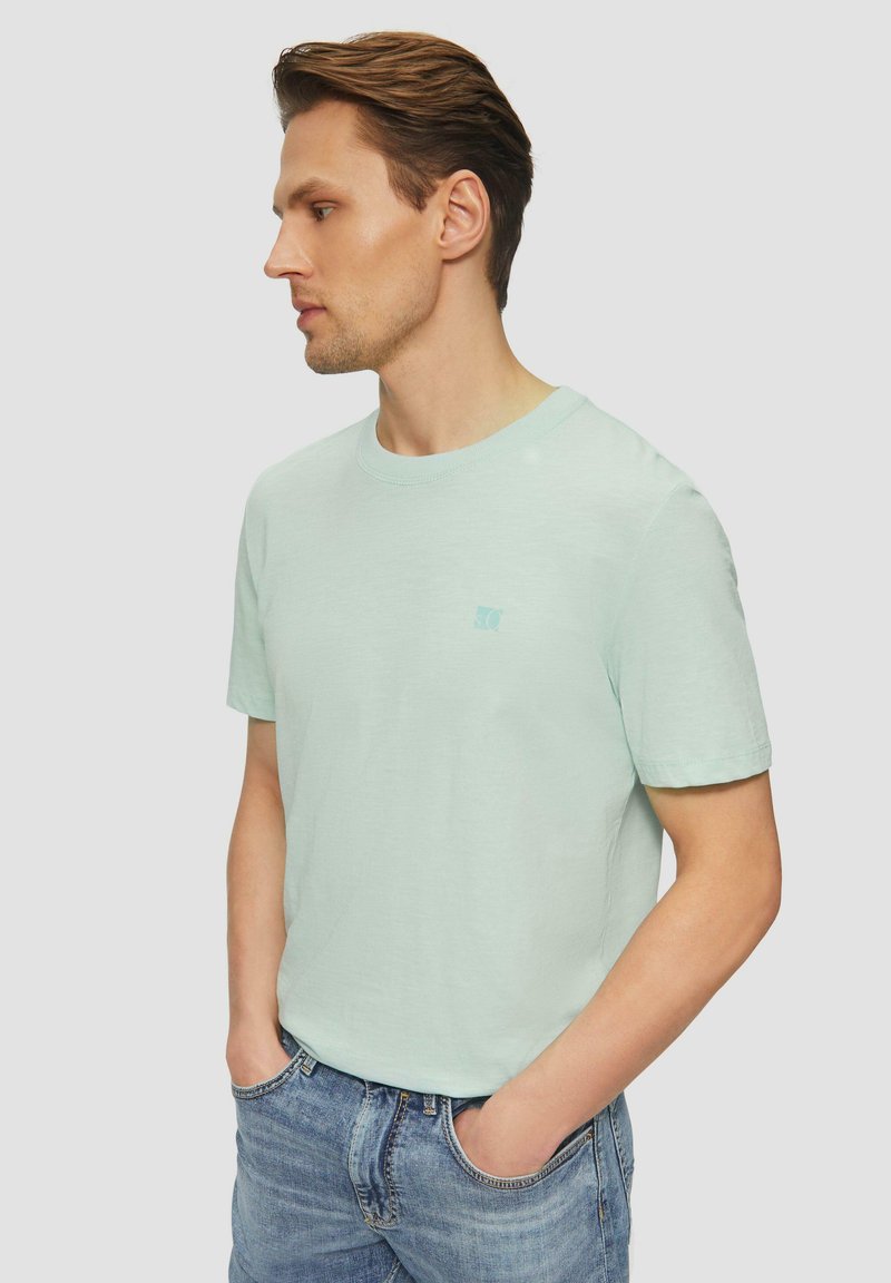 s.Oliver T-shirt basic - ozeangrün
