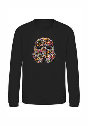 Star Wars STAR WARS THE LAST JEDI CANDY TROOPER FACE - Sweatshirt - black