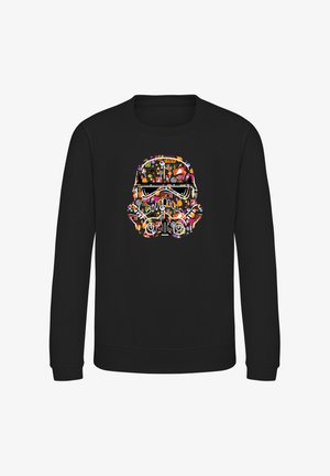 Star Wars STAR WARS THE LAST JEDI CANDY TROOPER FACE - Sweatshirt - black