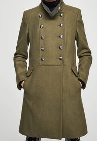 Mango Abrigo clásico - khaki