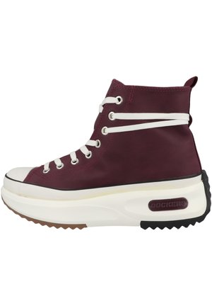 High-top trainers - purple