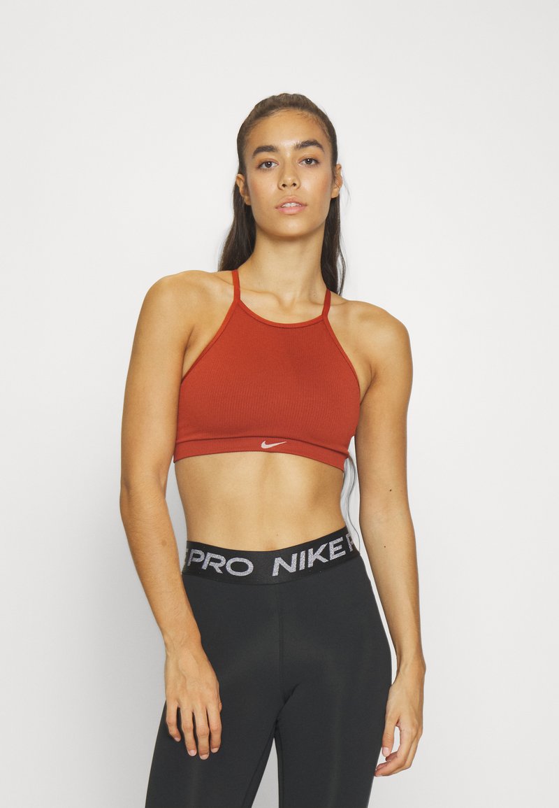 Nike Performance Sport-BH mit leichter Stützkraft - rugged orange/guava ...