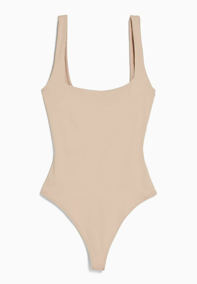 Bershka Top zandkleur Bershka Top zandkleur