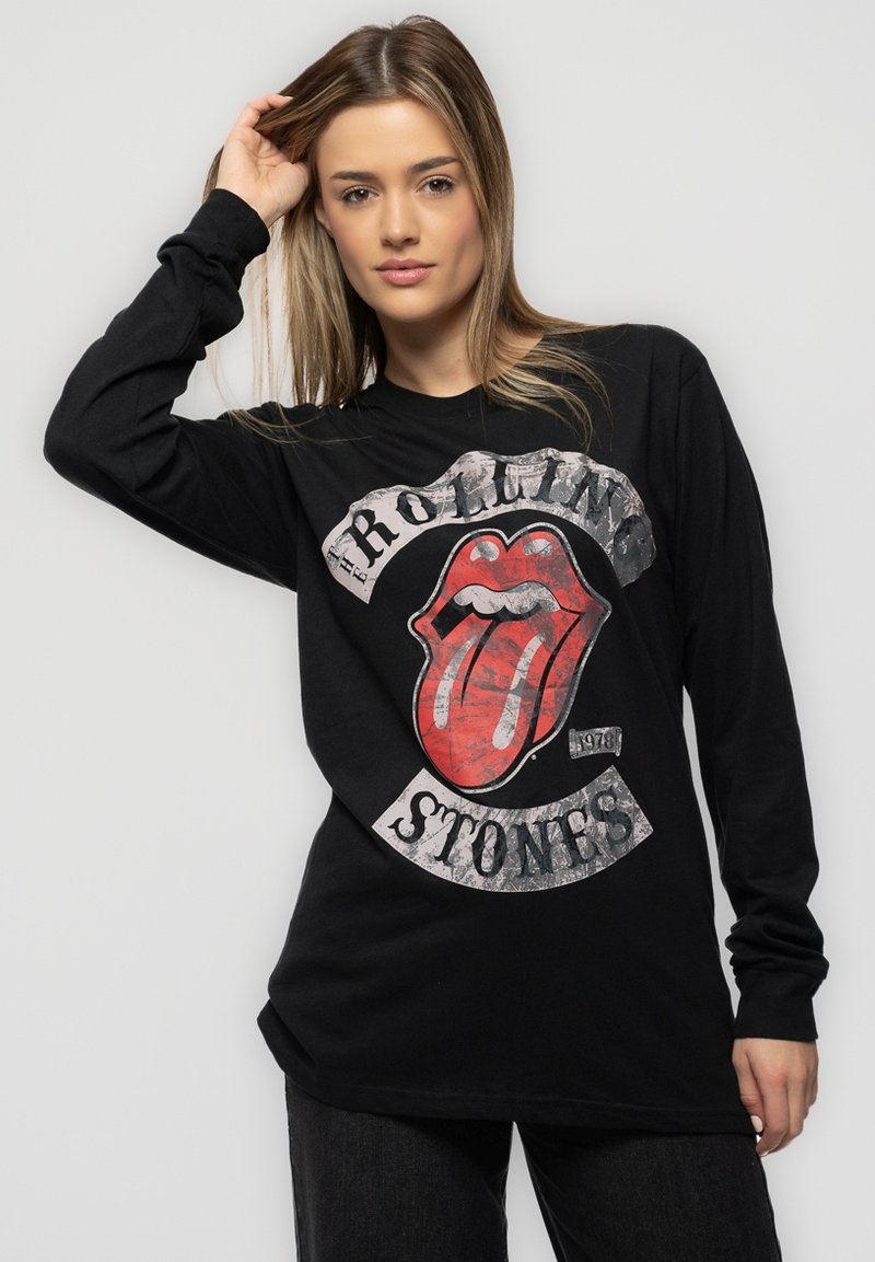 Paradiso Clothing THE ROLLING STONES TOUR 78 LONG SLEEVE - Long sleeved top - black