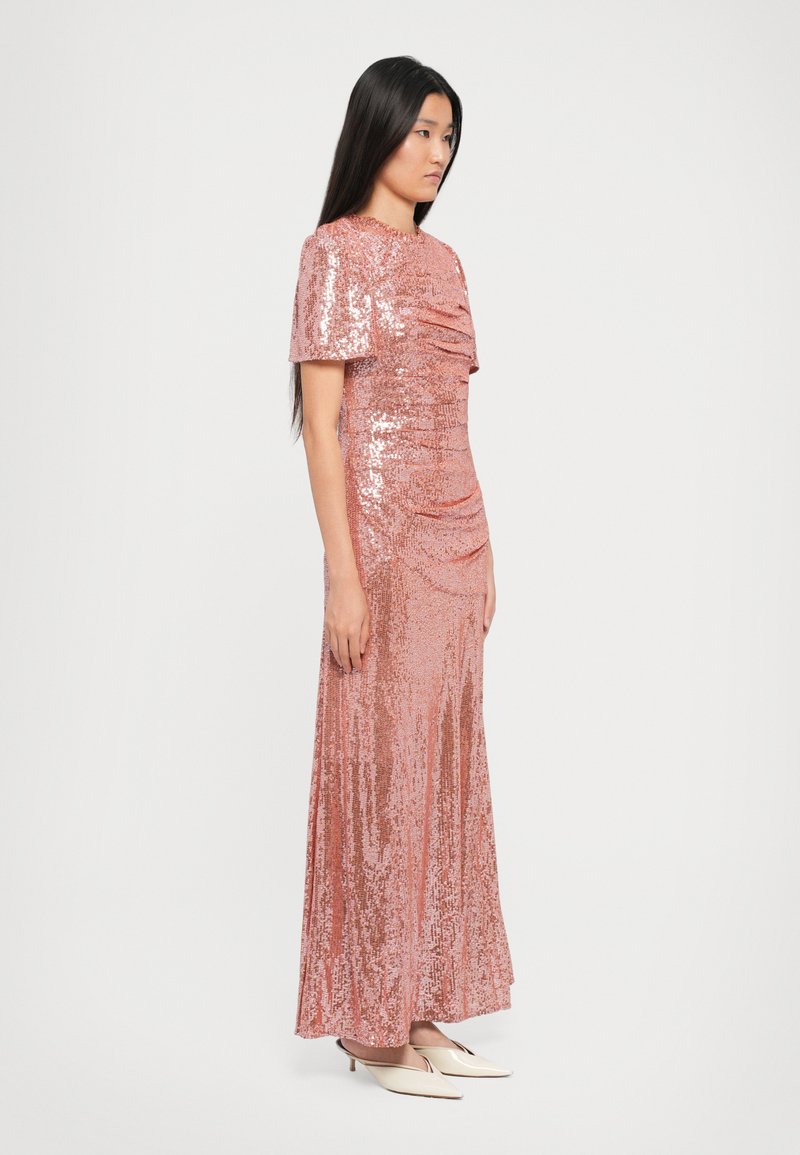 sachin and babi light blue dress Rose Gold