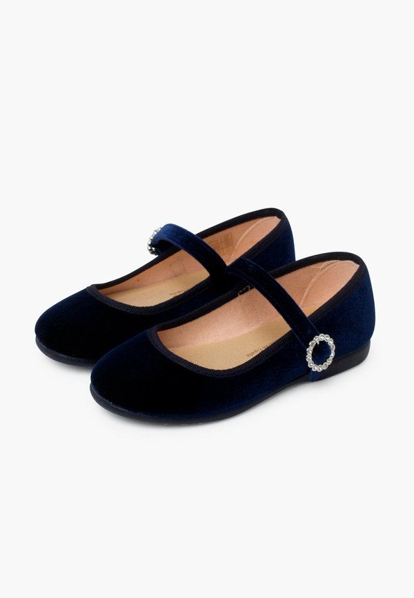 MERCEDITAS HEBILLA JOYA – Lauflernschuh – azul marino