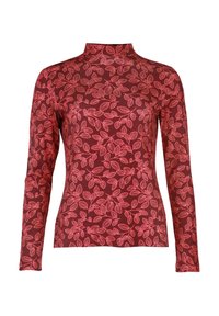 Lykka du Nord OLENNI AUTUMN LEAVES - Langarmshirt - dark grape
