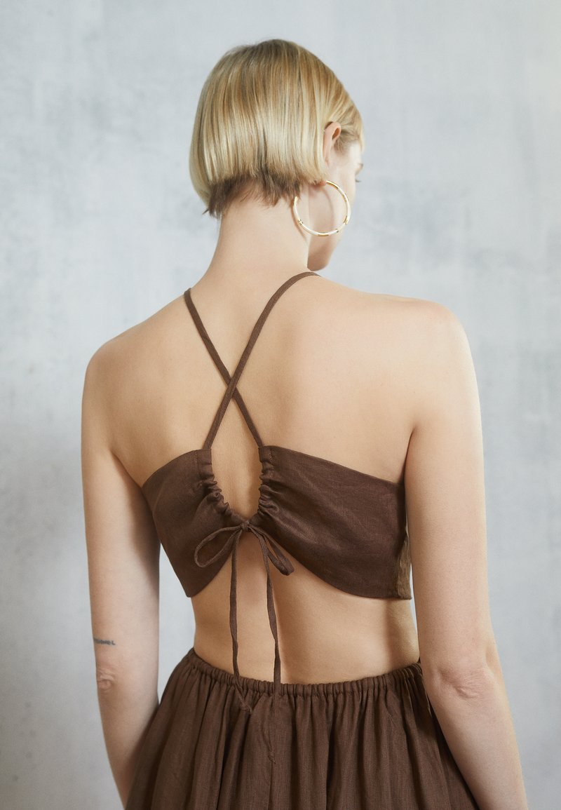 Damen Bekleidung | Faithfull the brand LA PIEDRA DRESS Freizeitkleid plain chocolate/braun - VC84251 Damen Bekleidung | Faithfull the brand LA PIEDRA DRESS Freizeitkleid plain chocolate/braun - VC84251