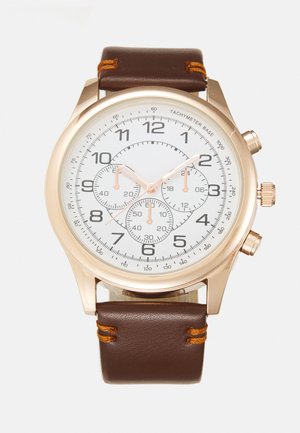 Hodinky se stopkami - rose gold-coloured