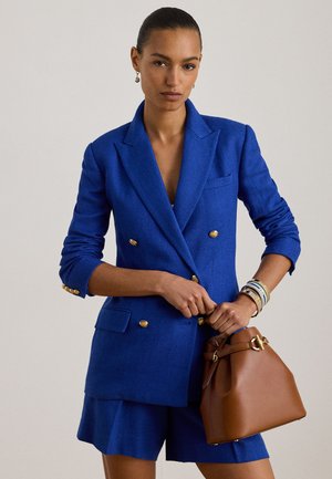 Lauren Ralph Lauren LEATHER MEDIUM BLAIKE BUCKET BAG - Torbica - tan