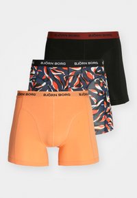 Unselected, black/orange