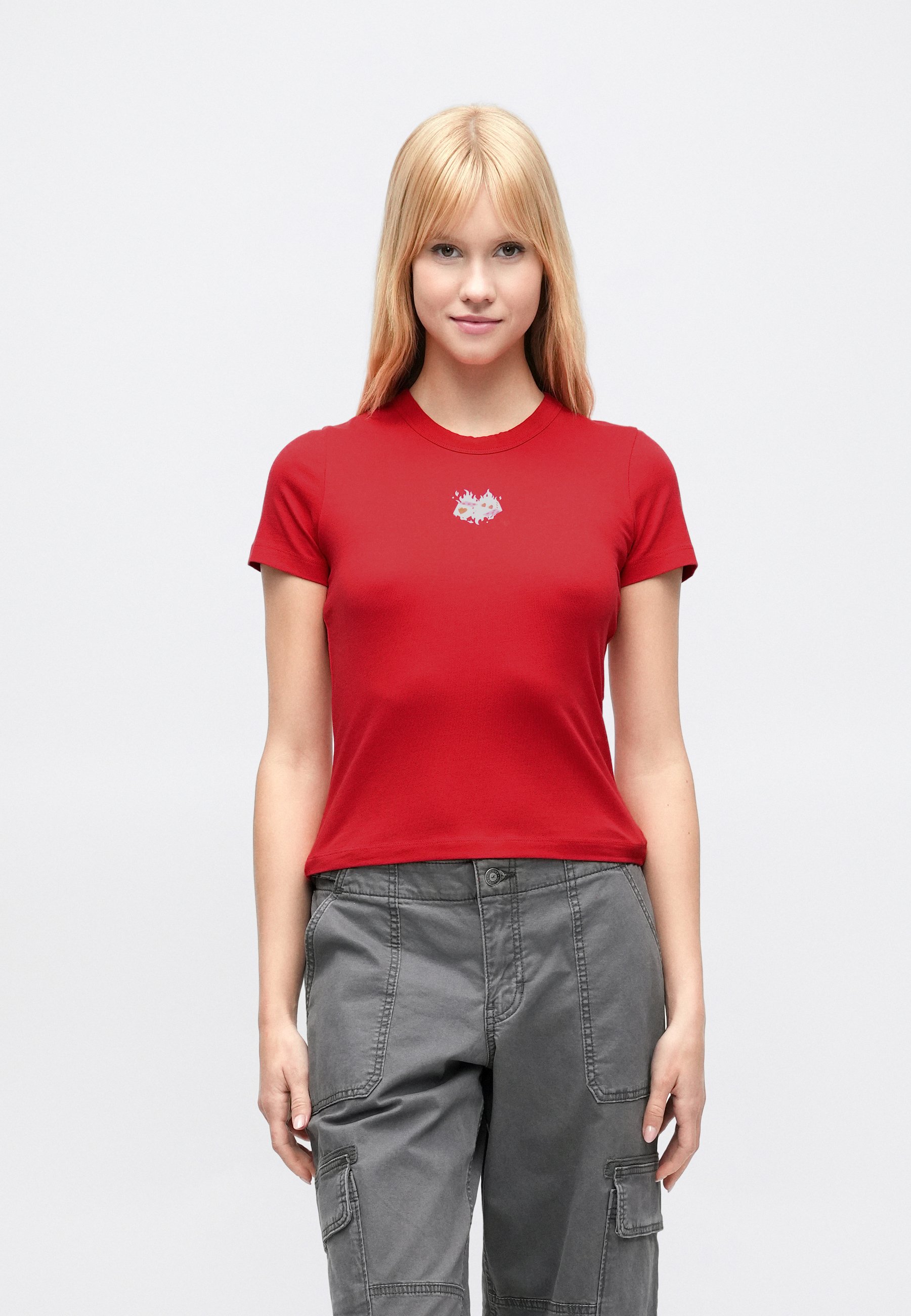 JJXX Jxgigi STR SS Stripe Tee Jrs SN - T-shirt Donna A Righe, Manica Corta, Elasticizzata, 95% Cotone E 5% Elastan