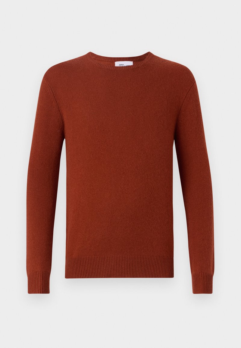 Just Cashmere Trui donkerrood