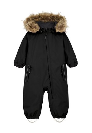 Color Kids COVERALL - Regenpak - black
