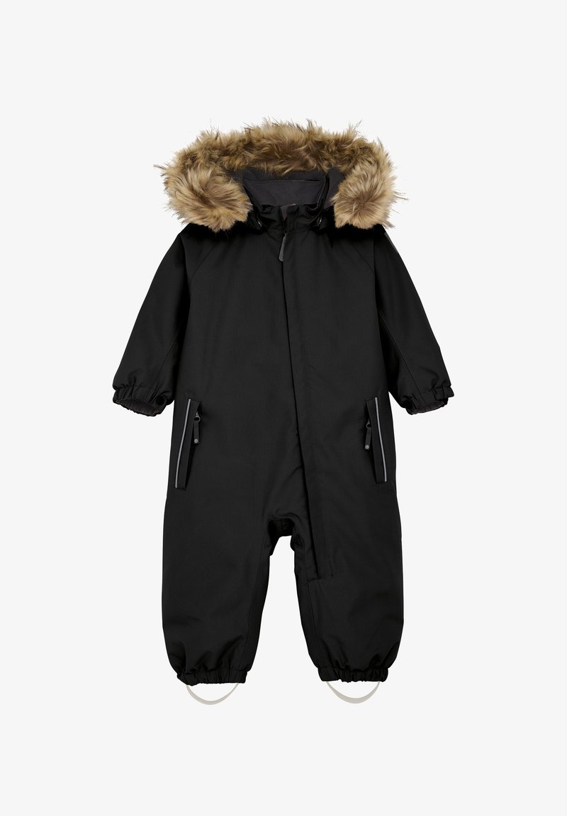Color Kids COVERALL - Regenpak - black