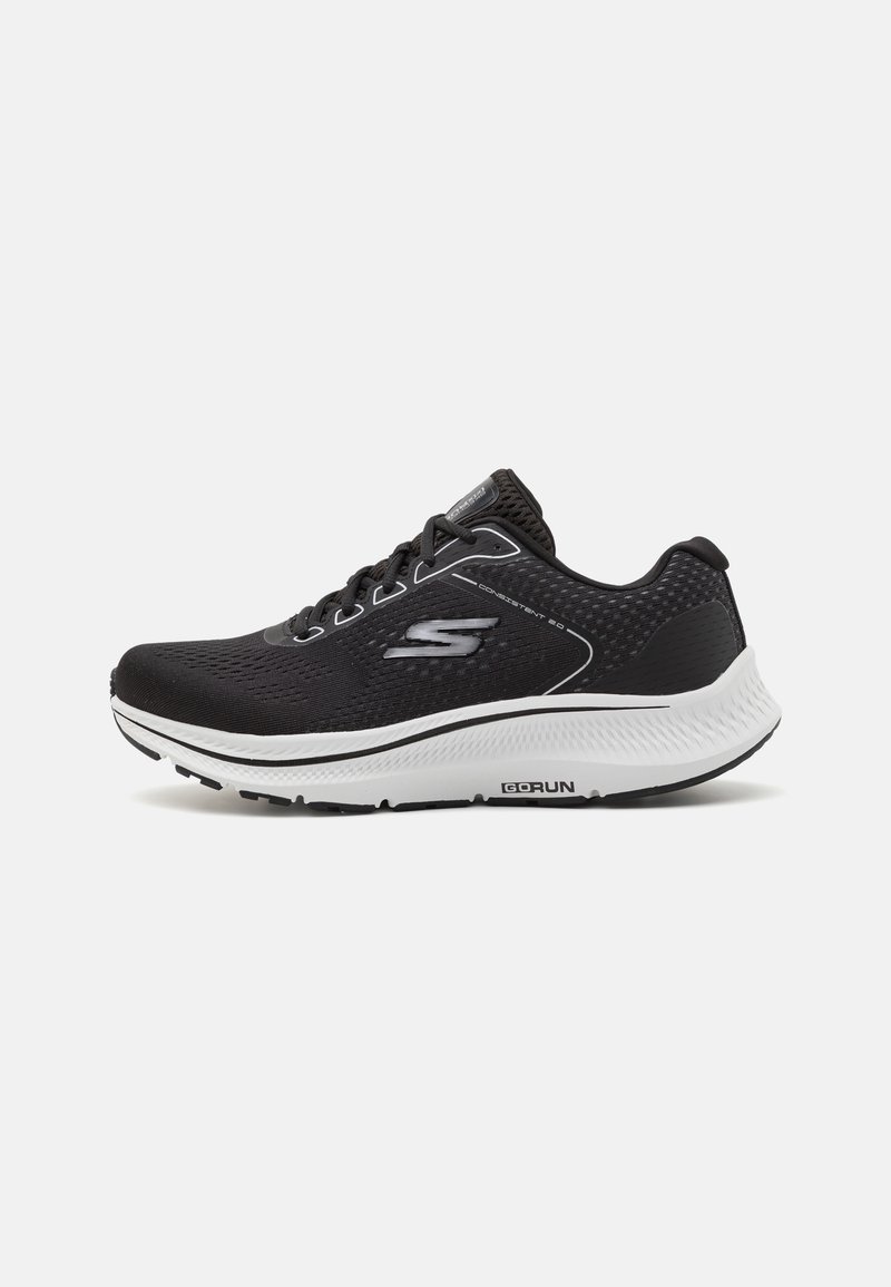 Skechers GO RUN CONSISTENT 2.0 - Zapatillas - black/white