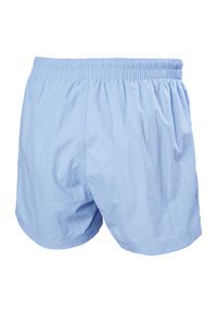 Costumi da bagno azzurri chiari realizzati in tessuto leggero, dotati di una vita elastica, vestibilità comoda e dettagli di cucitura puliti.