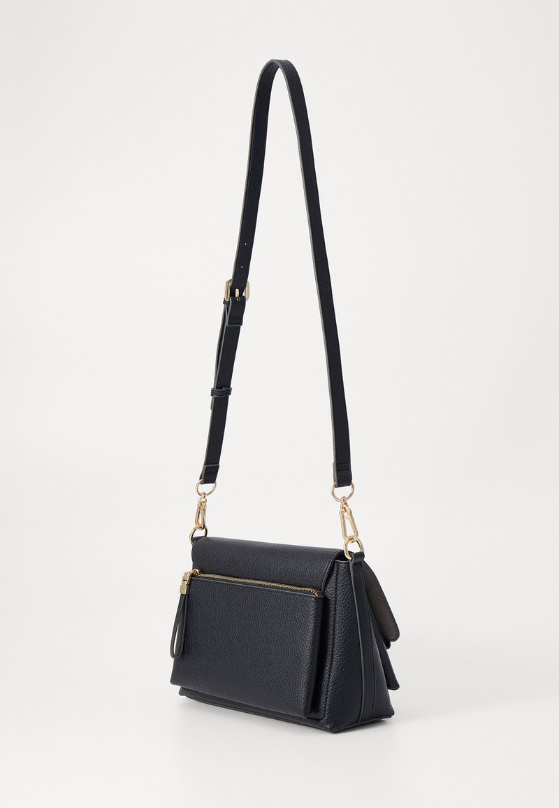 Sac à Main Grand Format PARFOIS Noir - 42 X 30 Cm - Simili Croco - Occasion
