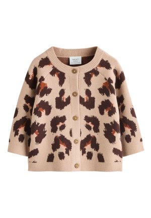 REGULAR FIT  - Kardigán - brown leopard