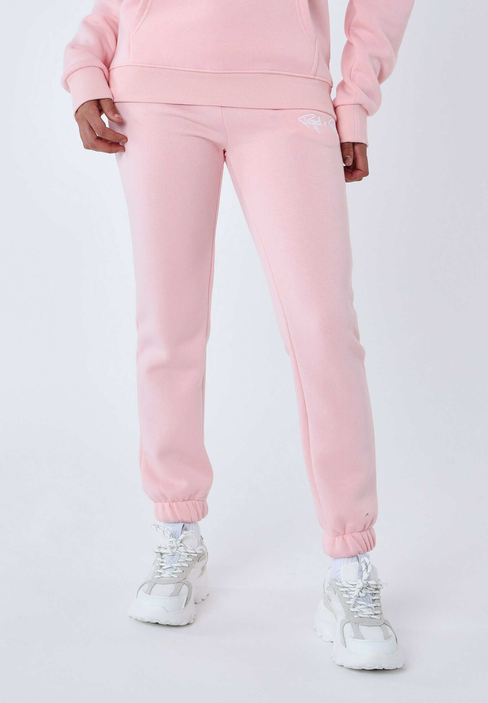 Project X Paris Bas De Jogging Signature - Unisexe - Rouge - 88% Coton/12% Polyester - Taille XL