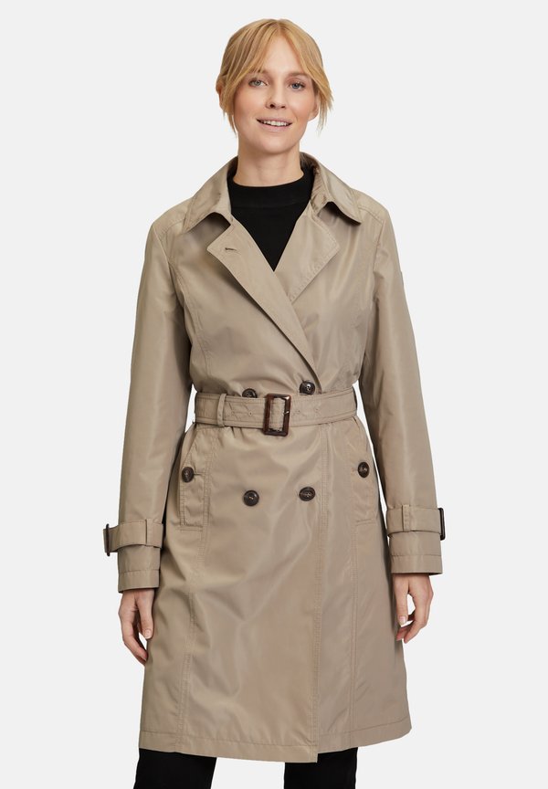 MIT FUNKTION - Wintermantel - stone beige