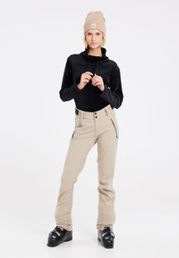 Protest LOLE - Pantaloni da sci - bamboobeige